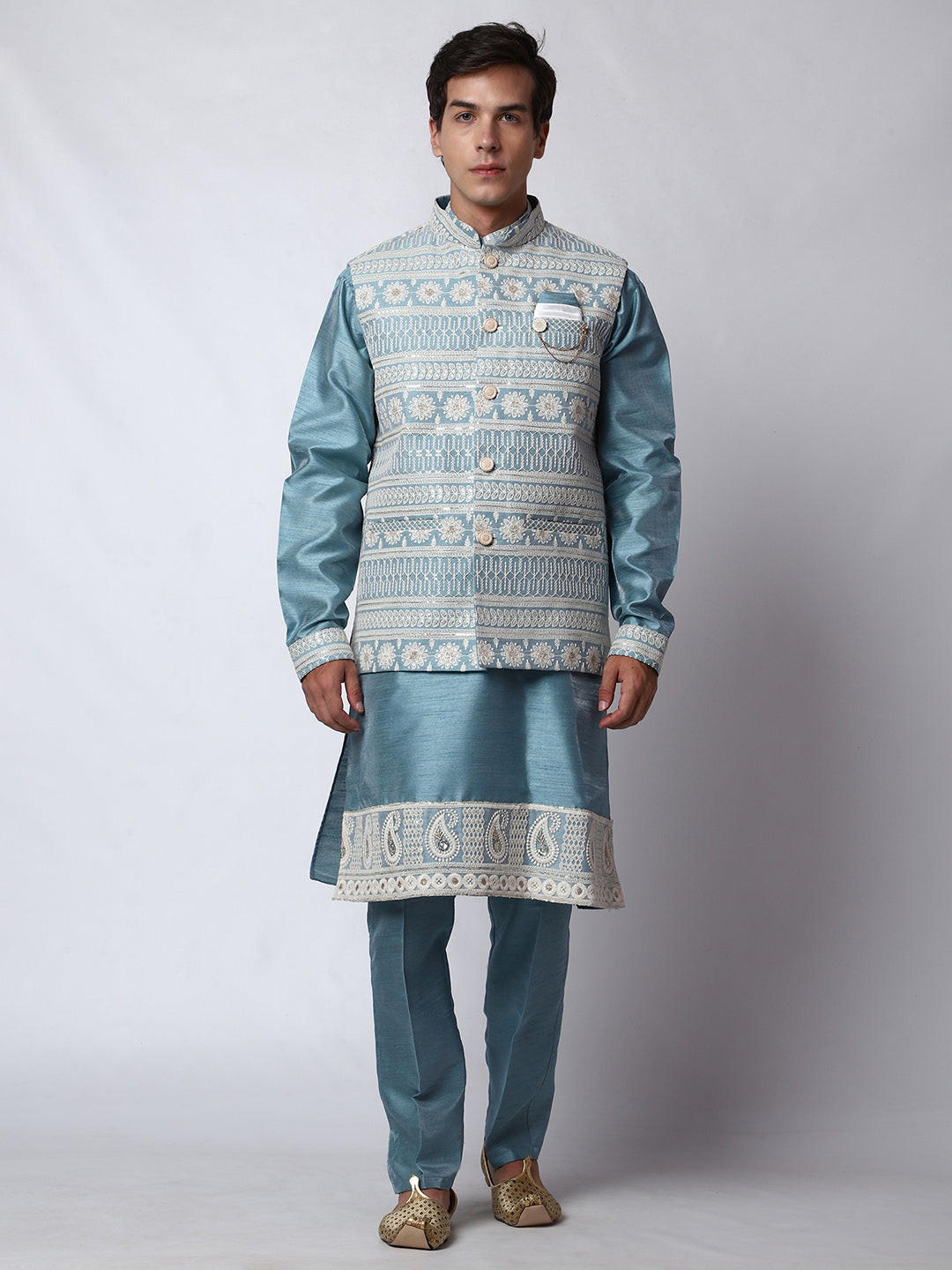 Kurta Jacket Set